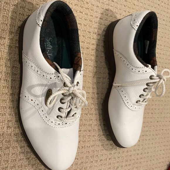 FOOTJOY Stylish White Woman’s Golf Shoes. Size 7.5 - Picture 7 of 9